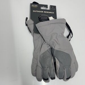 Outdoor Research women’s super couloir sensor gloves light pewter small